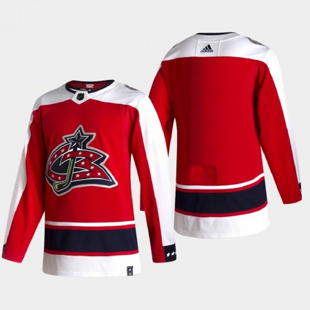 Herren Eishockey Columbus Blue Jackets Trikot Blank 2020-21 Reverse Retro Authentic